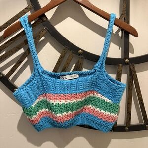 Zara Knit Crop-top